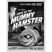 Frankenweenie Curse of the Mummy Hamster Canvas Giclee Print